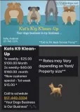 Kats K9 Klean-Up