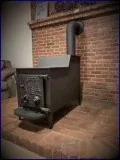 wood stove Fisher PAPA BEAR reduced