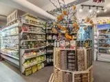 Gourmet grocery store fruits and vegetables cooked meals Very go