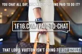 Get paid to chat the more you chat the more you earn