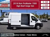 Used 2018 RAM ProMaster 1500 High Roof Cargo Van for Sale in San
