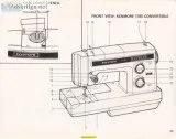 Kenmore 158.17850 Sewing Machine Instruction Manual