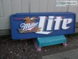 Large Miller Beer Sign
