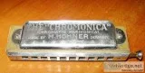 1881 M. Hohner Chromonica Chromatic Harmonica Key C Made in Germ