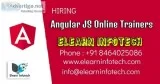 Urgent Requirement for AngularJS Online Trainers