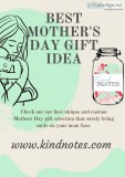 Thoughtful Gift Ideas for Mums &ndash KindNotes