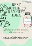 Thoughtful Gift Ideas for Mums &ndash KindNotes