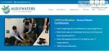 Online scrum master certification training courses in pune