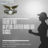 Failure is Not an Option - Certified Nurse Aide Classes
