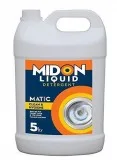 Midon Laundry Wash Liquid Detergent 5L For Top and Front Load Wa