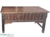 Antique Long Table Bench Amazing Brown Wooden Coffee Table