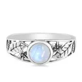 MOONSTONE RING-CRISP MEADOW