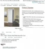 Folding  Accordian door