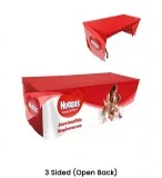 Trade Show Table Covers  We Make Custom Tablecloths In Any Size 