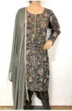 Buy exclusive Hand Painted Kalamkari Suit  Luxurionworld