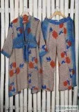 Vintage Handmade Silk Dress Hippie Silk Beachwear Handmade Silk 