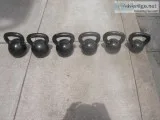 Kettle bells available