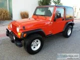 Clean 2006 Jeep Wrangler