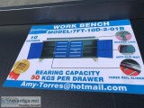 (2) UNUSED STEELMAN 7FT-10D 7  WORKBENCH