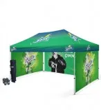 10x15 Pop Up Canopy Tents With Custom Printed Graphics - Georgia