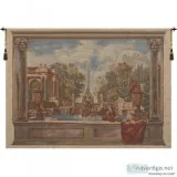 BUY ITALIAN GARDEN WITH PARROT EUROPEAN TAPESTRY