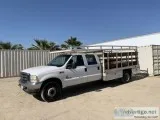 2002 FORD F550 CREW CAB FLATBED TRUCK 14102202