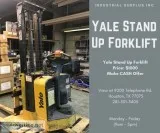 Yale Stand Up Forklift