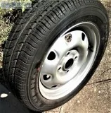 Tire with Steel Wheel