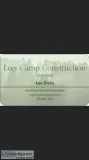 Lee&rsquos Camp Construction