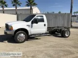 2001 FORD F450 CAB and CHASSIS 85901202