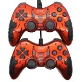 Usb twin turbo gamepad for laptop desktop computer