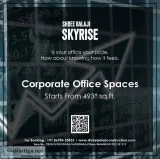 Offices with terrace garden. Min. area starts from 493 sq. ft. a