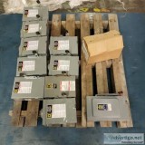Lot of Square D Heavy Duty Safety Switch 30 AMP 240V and 600V