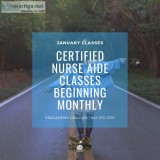 January Classes - Certified Nurse Aide Classes