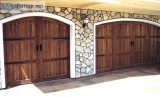 Faux Wood Garage Doors in San Diego