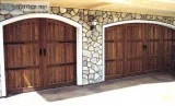 Faux Wood Garage Doors in San Diego