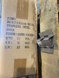 Stainless Steel Overlay Door Hinges
