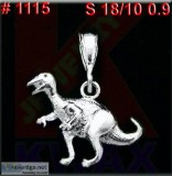 Beautiful Dinosaur Lizard Reptile Necklace  Jewelryatoz