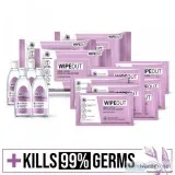 Buy WIPEOUT Sanitizing Wipes 4 Hand Sanitizers and 3 Cleansing T