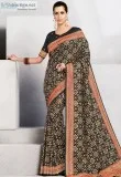 Designer Black Sarees For Women