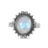 MOONSTONE RING-INFINITY KARMA
