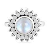MOONSTONE RING-TITAN STAR