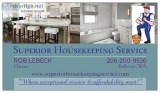 SUPERIOR HOUSEKEEPING SERVICE - ALL TIME LOW PRICES