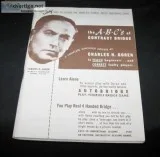 Vintage 1950s Play All By Yourself Auto Bridge Game Deluxe No. P