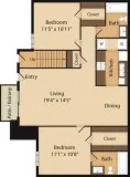  2br - 867ft2 - Fireplace Upstairs New Appliances