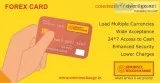 Buy International Forex Travel Card