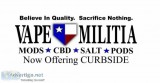 Vape Militia Curbside Now Available