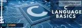 C BASICS LANGUAGE