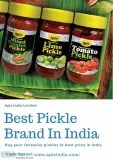 Best Pickle Brand In India- Apis India