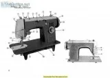 New Home Janome 575 Sewing Machine Instruction Manual